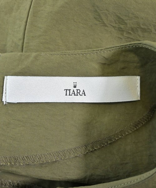 Tiara（ティアラ）ブラウス カーキ サイズ:F レディース/2200665894084