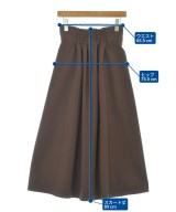 Tiara（ティアラ）ロング・マキシ丈スカート 茶 サイズ:2(M位) レディース/2200668923019