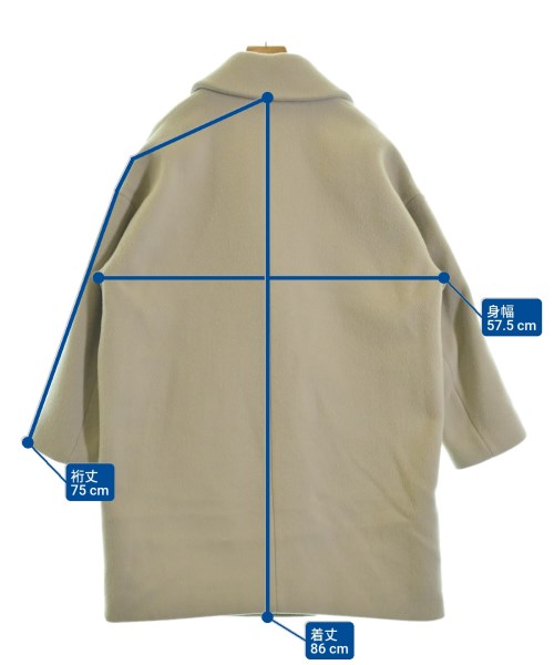 Tiara（ティアラ）チェスターコート ベージュ サイズ:F レディース/2200667445024