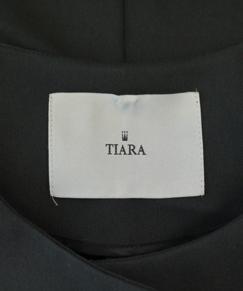 Tiara（ティアラ）ノーカラージャケット 紺 サイズ:F レディース/2200685000021