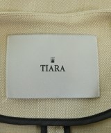 Tiara（ティアラ）ノーカラージャケット ベージュ サイズ:F レディース/2200675967099