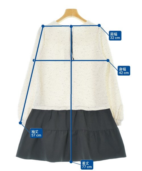 TO BE CHIC（トゥー　ビー　シック）ブラウス 白 サイズ:38(M位) レディース/2200640851057