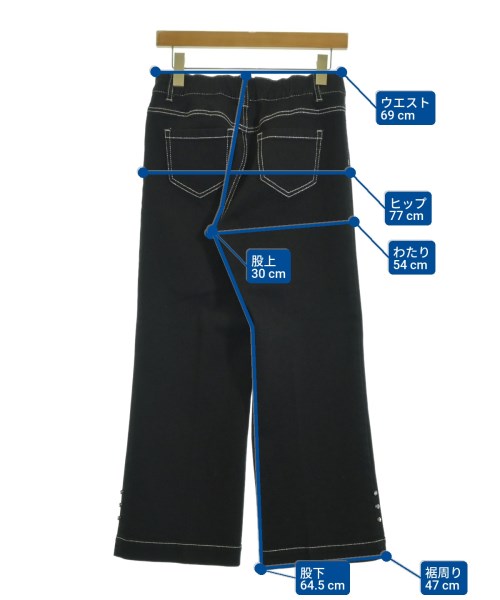 TO BE CHIC（トゥー　ビー　シック）デニムパンツ 黒 サイズ:40(M位) レディース/2200680896056