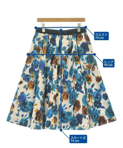 TO BE CHIC（トゥー　ビー　シック）ロング・マキシ丈スカート 青 サイズ:46(XXL位) レディース/2200696219047