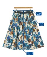TO BE CHIC（トゥー　ビー　シック）ロング・マキシ丈スカート 青 サイズ:46(XXL位) レディース/2200696219047