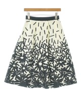 TO BE CHIC（トゥー　ビー　シック）ひざ丈スカート 白 サイズ:40(M位) レディース/2200656846085