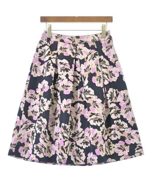 TO BE CHIC(トゥー　ビー　シック)ひざ丈スカート 紺 サイズ:40(M位)/2200656846092