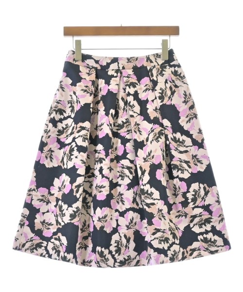 TO BE CHIC（トゥー　ビー　シック）ひざ丈スカート 紺 サイズ:40(M位) レディース/2200656846092