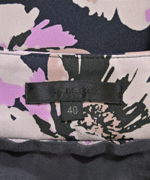 TO BE CHIC（トゥー　ビー　シック）ひざ丈スカート 紺 サイズ:40(M位) レディース/2200656846092