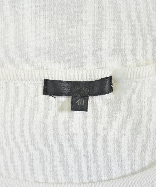 TO BE CHIC（トゥー　ビー　シック）ニット・セーター 白 サイズ:40(M位) レディース/2200656846115