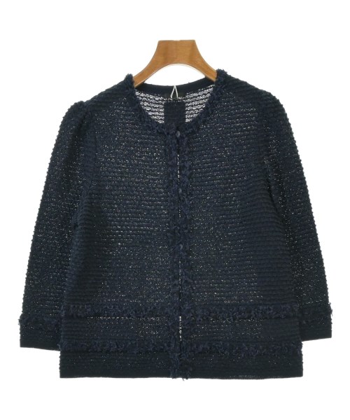 TO BE CHIC(トゥー　ビー　シック)カーディガン 紺 サイズ:40(M位)/2200656846146