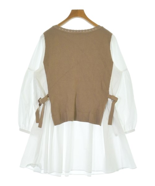 TO BE CHIC（トゥー　ビー　シック）ブラウス 白 サイズ:44(XL位) レディース/2200650248069