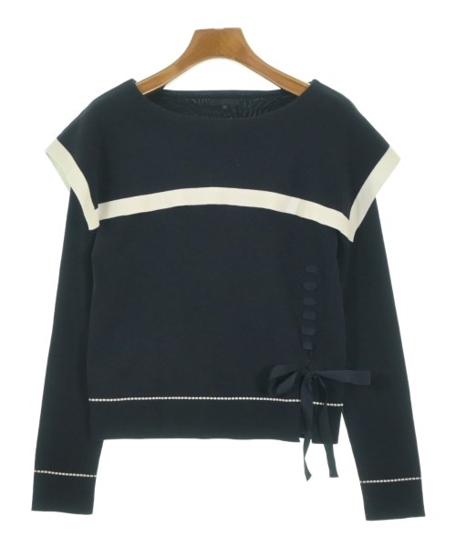 TO BE CHIC(トゥー　ビー　シック)ニット・セーター 紺 サイズ:40(M位)/2200662440017