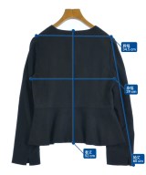 TO BE CHIC（トゥー　ビー　シック）ノーカラージャケット 黒 サイズ:40(M位) レディース/2200736368049
