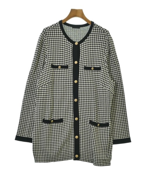 TO BE CHIC（トゥー　ビー　シック）カーディガン 黒 サイズ:44(XL位) レディース/2200722872055