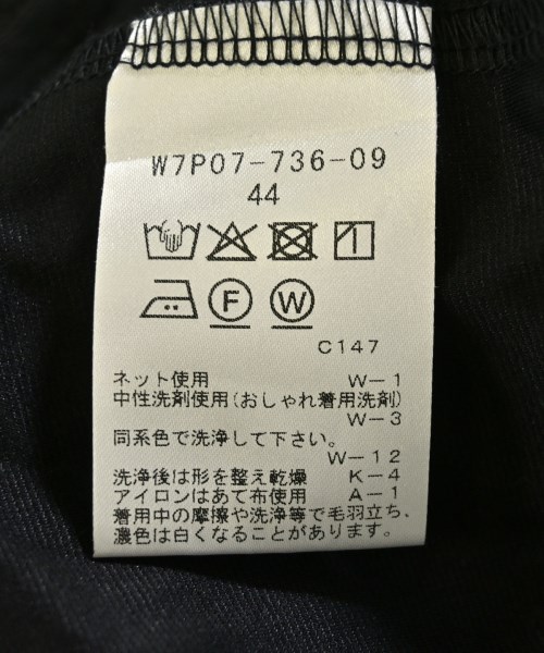 TO BE CHIC（トゥー　ビー　シック）Tシャツ・カットソー 黒 サイズ:44(XL位) レディース/2200722872109