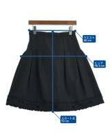 TO BE CHIC（トゥー　ビー　シック）ひざ丈スカート 黒 サイズ:40(M位) レディース/2200726379260