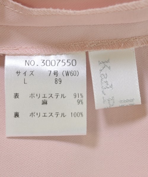 KarL Park Lane（カール　パーク　レーン）スラックス ピンク サイズ:7(S位) レディース/2200694787050