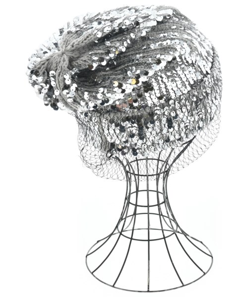 PINKO（ピンコ）ニットキャップ・ビーニー グレー サイズ:- レディース/2200638464283