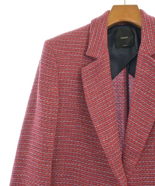 PINKO（ピンコ）カジュアルジャケット 赤 サイズ:40(M位) レディース/2200621808032