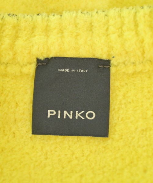 PINKO（ピンコ）カーディガン 黄 サイズ:L レディース/2200613249058