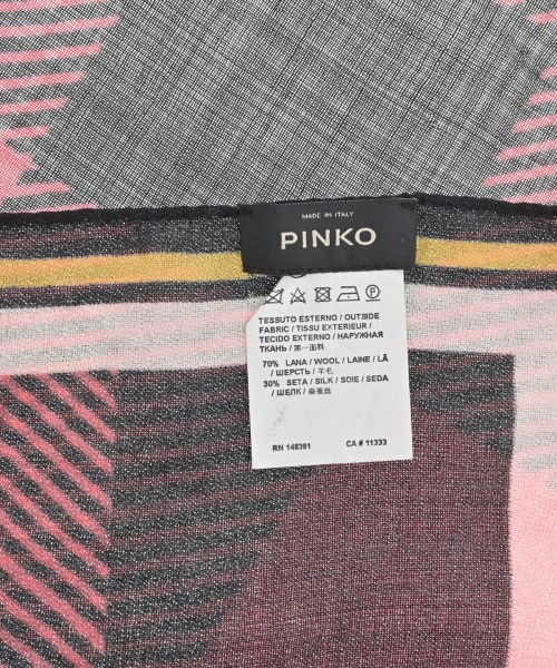 PINKO（ピンコ）バンダナ・スカーフ 赤 サイズ:- レディース/2200627516078