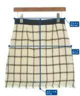 PINKO（ピンコ）ひざ丈スカート 白 サイズ:36(S位) レディース/2200650535213