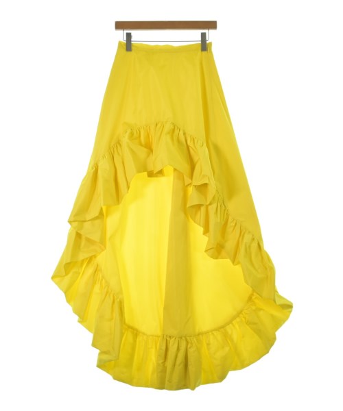 PINKO(ピンコ)ロング・マキシ丈スカート 黄 サイズ:40(M位)/2200637859097