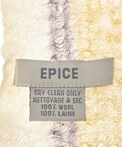 EPICE（エピス）ストール ベージュ サイズ:- レディース/2200625950065