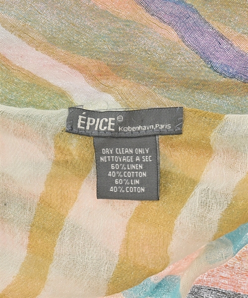 EPICE（エピス）ストール その他（柄物・カラフル） サイズ:- レディース/2200608706207