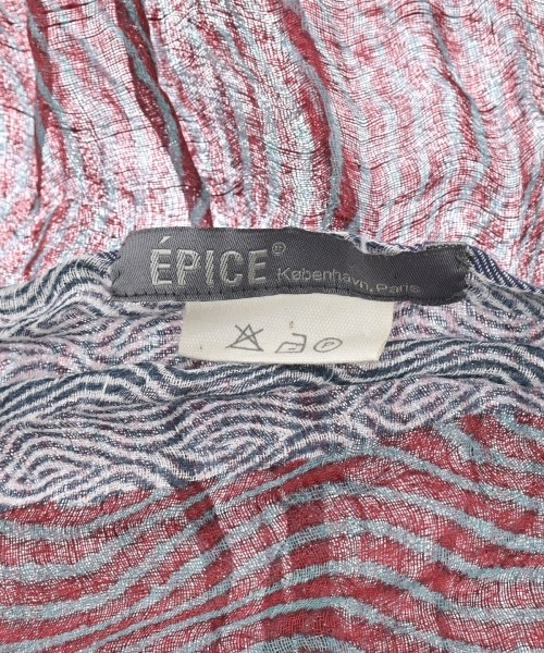 EPICE（エピス）ストール 赤 サイズ:- レディース/2200617530183