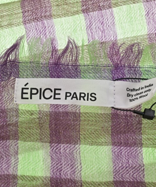 EPICE（エピス）バンダナ・スカーフ 緑 サイズ:F レディース/2200696946011