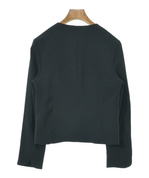 SunaUna（スーナウーナ）ノーカラージャケット 紺 サイズ:38(M位) レディース/2200633334079