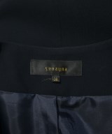 SunaUna（スーナウーナ）ノーカラージャケット 紺 サイズ:38(M位) レディース/2200633334079