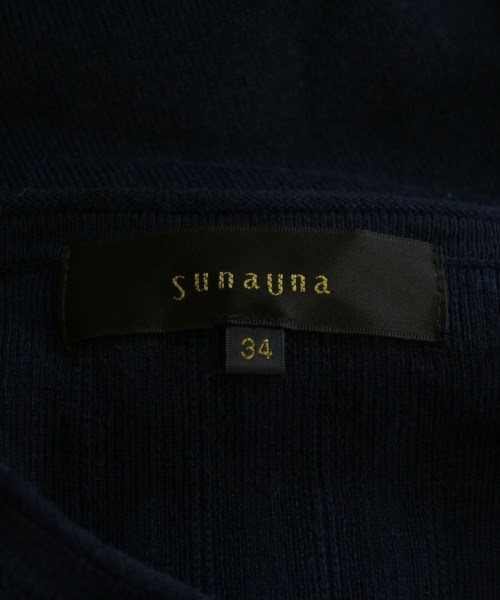 SunaUna（スーナウーナ）ワンピース 紺 サイズ:34(XS位) レディース/2200620992411