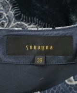 SunaUna（スーナウーナ）ワンピース 紺 サイズ:38(M位) レディース/2200626526054