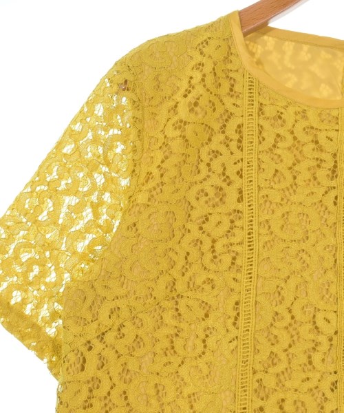 SunaUna（スーナウーナ）ブラウス 黄 サイズ:38(M位) レディース/2200640672010