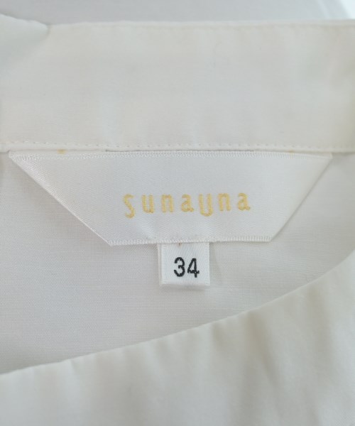 SunaUna（スーナウーナ）カジュアルシャツ 白 サイズ:34(XS位) レディース/2200631605256