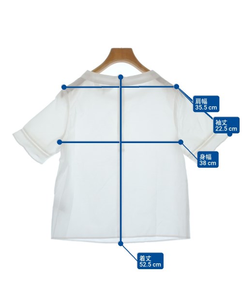 SunaUna（スーナウーナ）カジュアルシャツ 白 サイズ:34(XS位) レディース/2200631605256