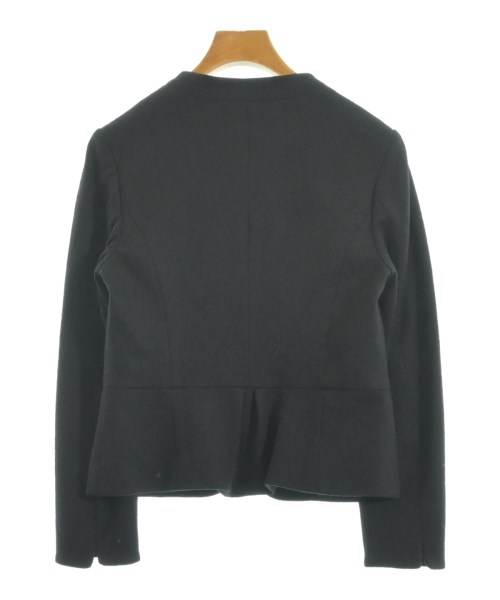 SunaUna（スーナウーナ）ノーカラージャケット 黒 サイズ:36(S位) レディース/2200621762020