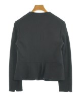 SunaUna（スーナウーナ）ノーカラージャケット 黒 サイズ:36(S位) レディース/2200621762020