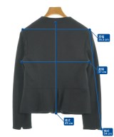 SunaUna（スーナウーナ）ノーカラージャケット 黒 サイズ:36(S位) レディース/2200621762020