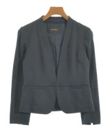 SunaUna（スーナウーナ）ノーカラージャケット 紺 サイズ:34(XS位) レディース/2200621762037