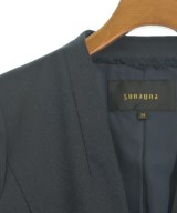 SunaUna（スーナウーナ）ノーカラージャケット 紺 サイズ:34(XS位) レディース/2200621762037