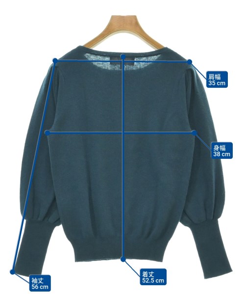 SunaUna（スーナウーナ）ニット・セーター 青 サイズ:38(M位) レディース/2200610676086