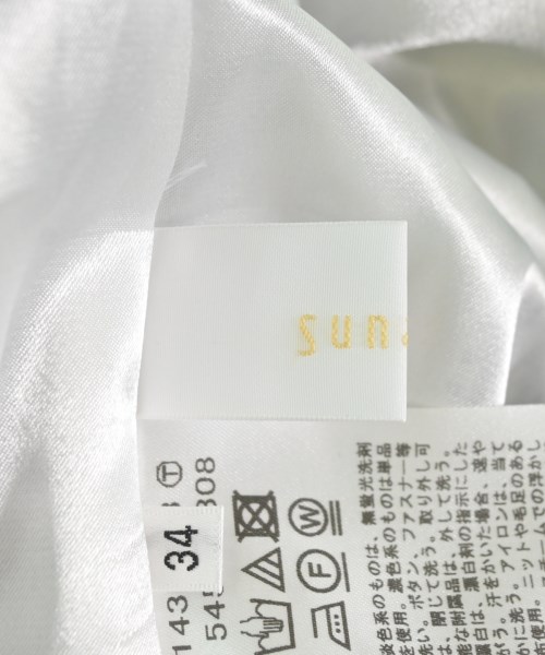 SunaUna（スーナウーナ）ロング・マキシ丈スカート 白 サイズ:34(XS位) レディース/2200611016119