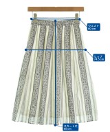 SunaUna（スーナウーナ）ロング・マキシ丈スカート 白 サイズ:34(XS位) レディース/2200611016119