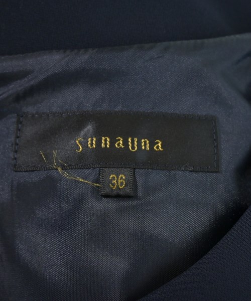 SunaUna（スーナウーナ）ワンピース 紺 サイズ:36(S位) レディース/2200614251029