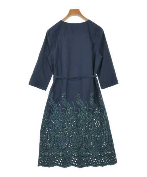 SunaUna（スーナウーナ）シャツワンピース 紺 サイズ:38(M位) レディース/2200614251098