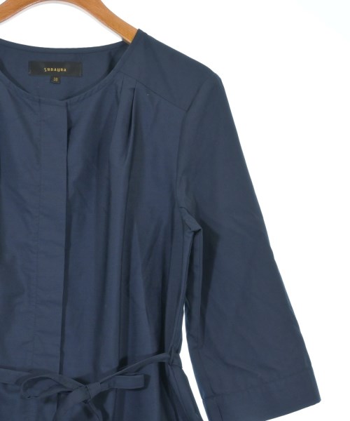 SunaUna（スーナウーナ）シャツワンピース 紺 サイズ:38(M位) レディース/2200614251098